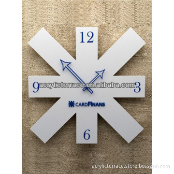 Acrylic Wall Clock Snow Shape hg140107001B